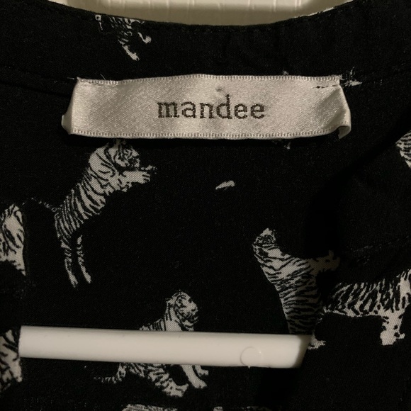 Mandee 3/4 sleeve shirt size Small - Picture 2 of 3